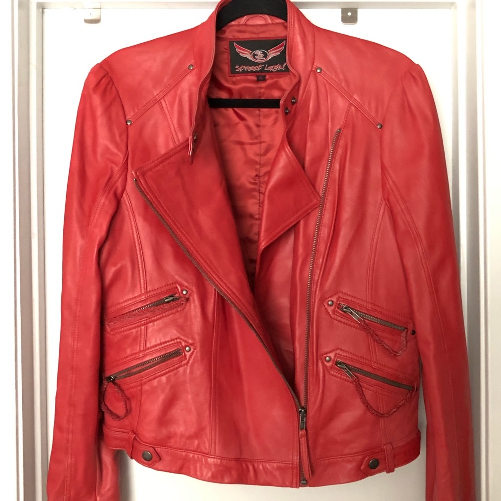 Red Leather Jacket